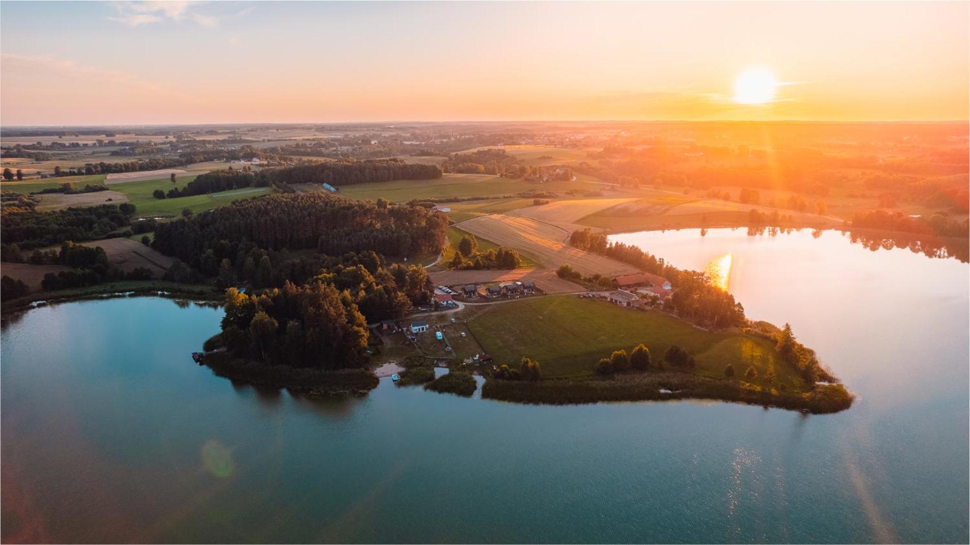 Domki Nad Jeziorem - Zalesie 7D Zalesie (Olsztyn) Dış mekan fotoğraf